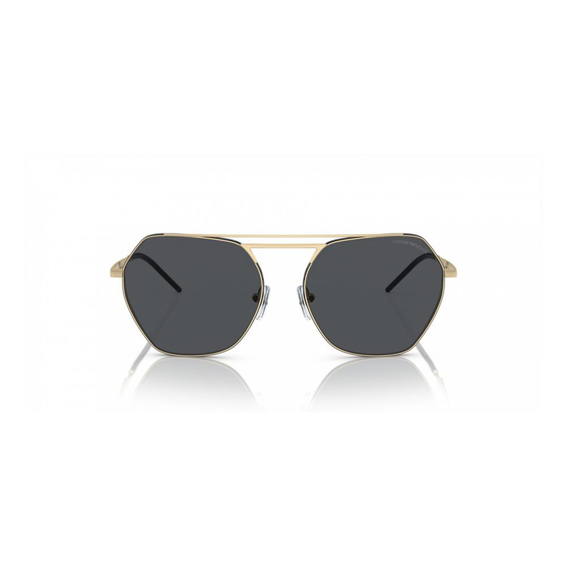 Gold metal sunglasses-null