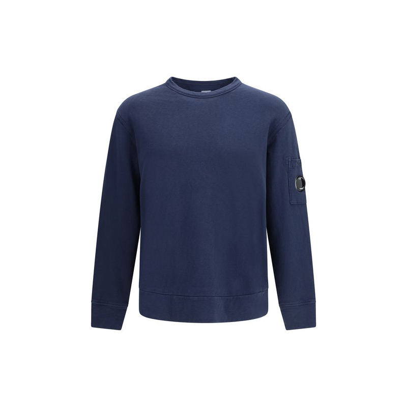 Blue cotton sweatshirt-null
