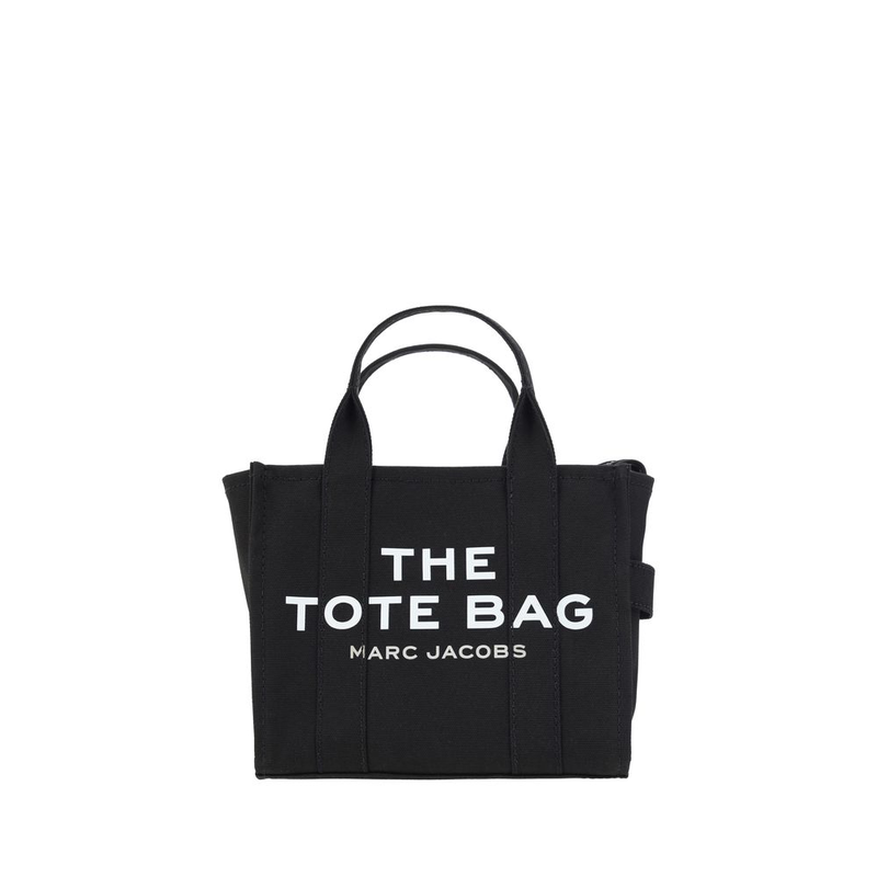 Black cotton handbag-null