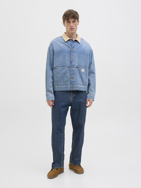 Jjieddie jeans - blue denim-null