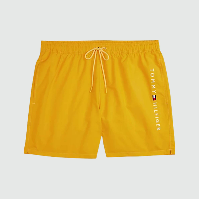 Medium drawstring swim short image number null