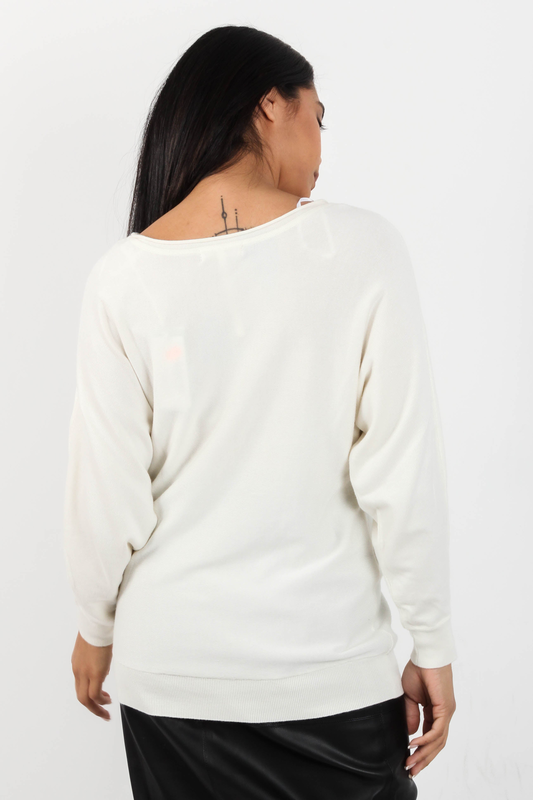 Selena logo knitted top sleeveles-null