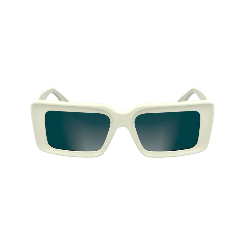 White acetate sunglasses-null
