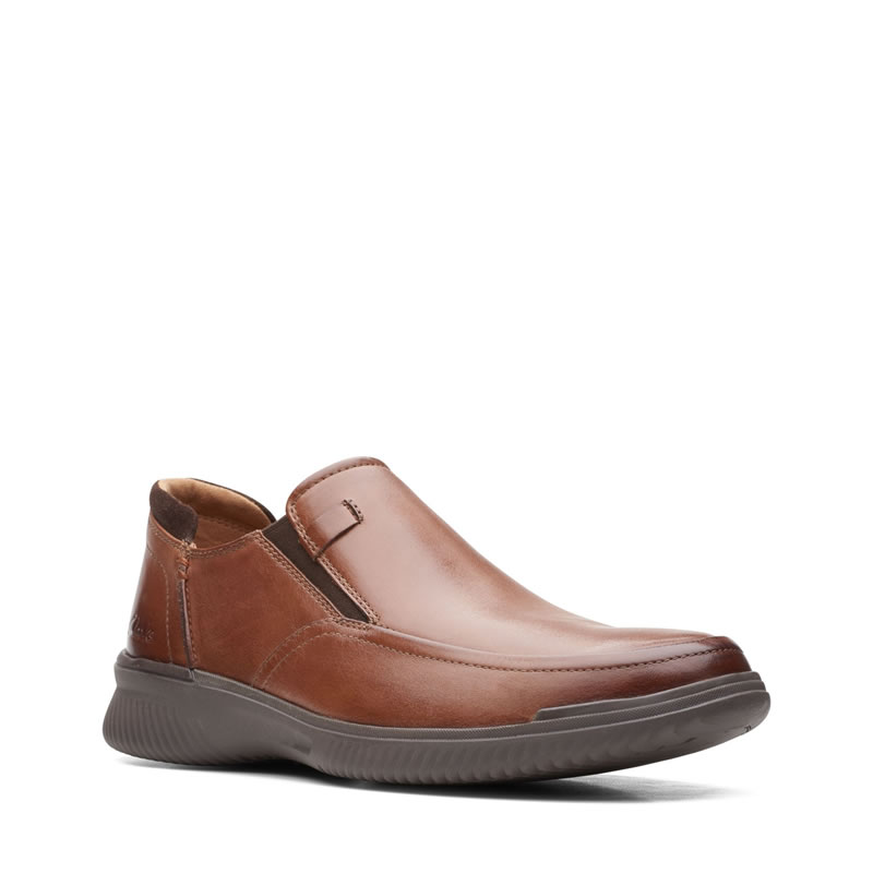 Clarks men leather shoes-null