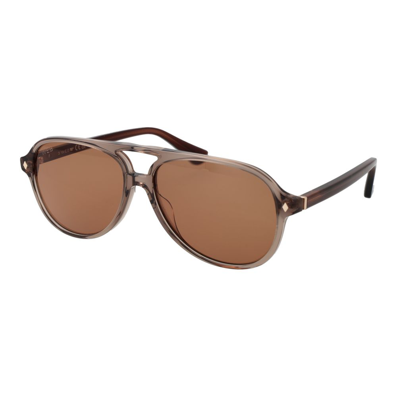 Brown acetate sunglasses-null