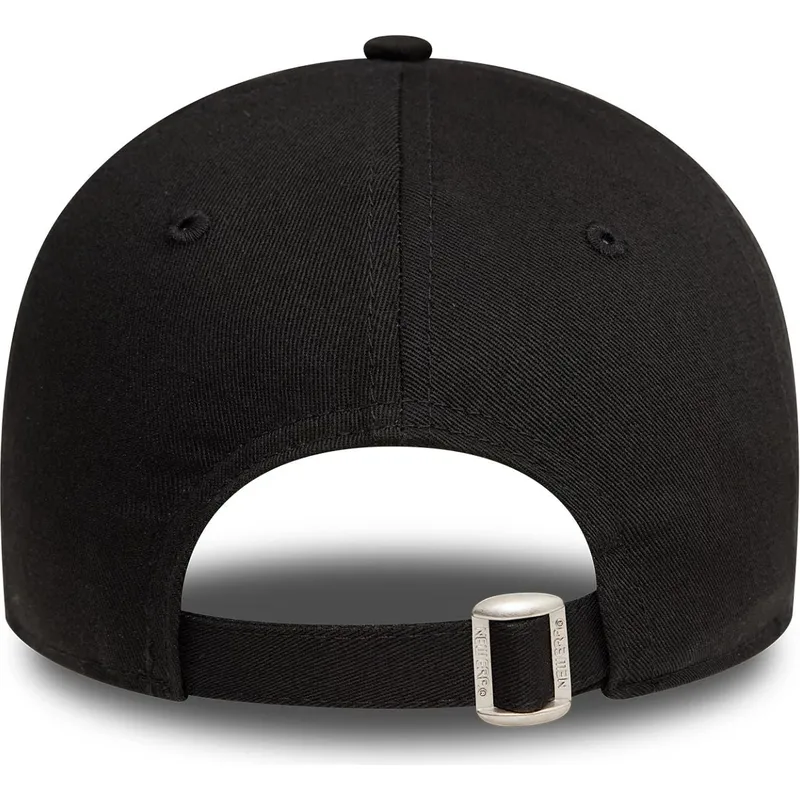 New era curved brim women 9twenty icon butterflies new york yankees mlb black adjustable cap-null