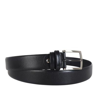 Koniarisshoes ανδρική ζώνη, Black Δερμα, medium