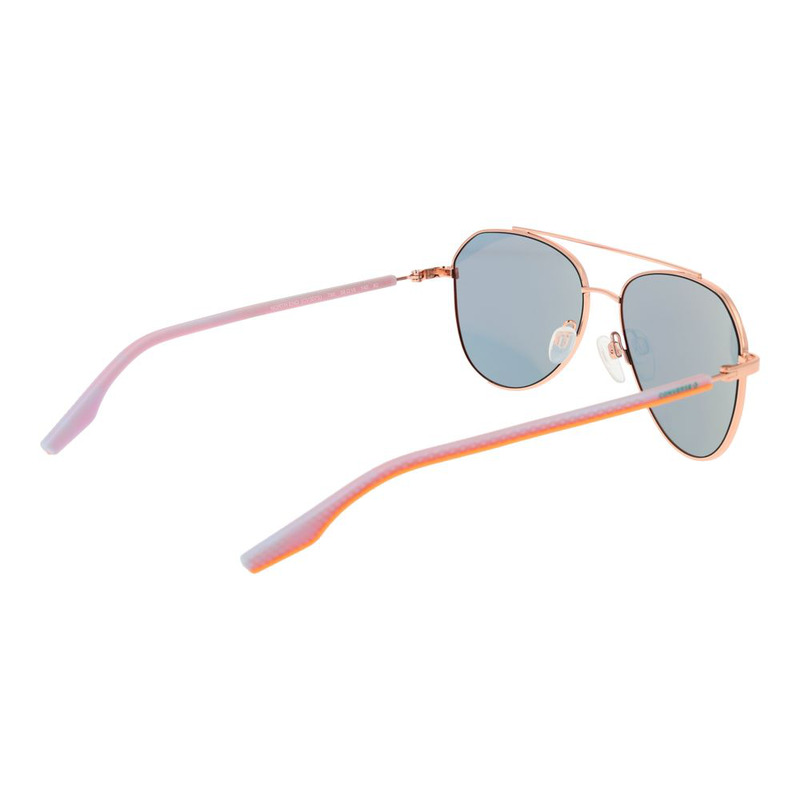 Rose gold rubber sunglasses-null