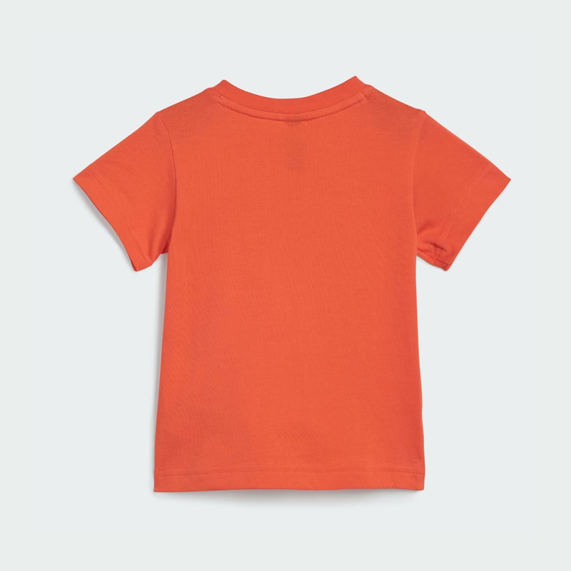 Adidas essentials organic cotton tee and shorts set iq4132-null