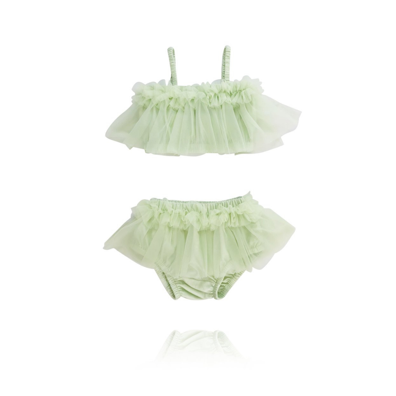 Product image: Dolly by le petit toml® beach ballerina bikini in mint-null