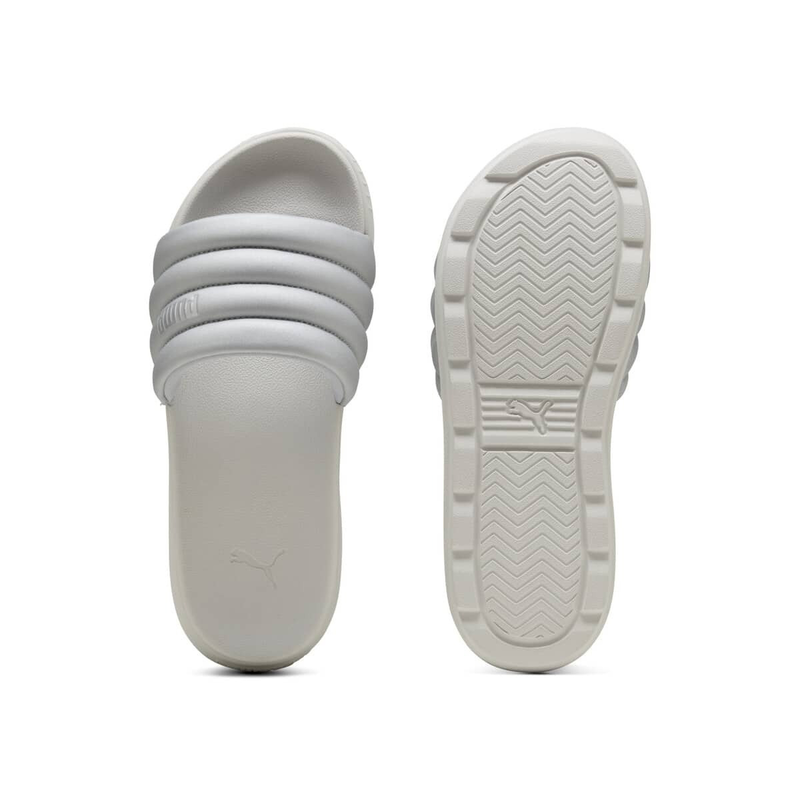 Product image: Puma karmen puffy aqua metallics slides 01-null