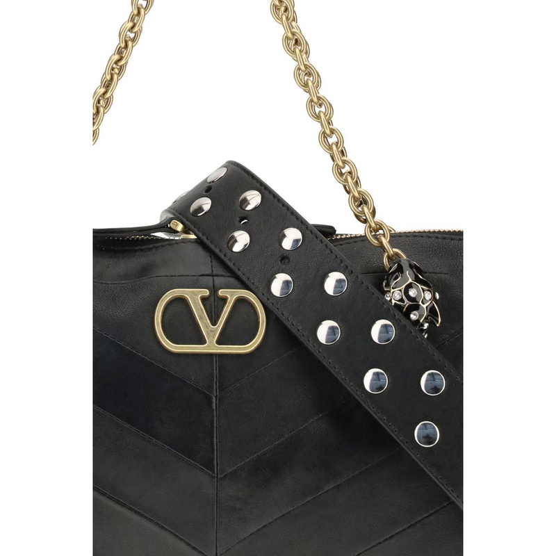 Black lamb ovis aries aries shoulder bag-null