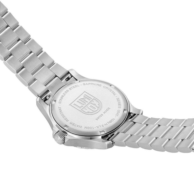 Gray stainless steel sport watch-null
