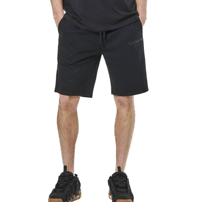 Men's essentials jersey shorts, Black, medium