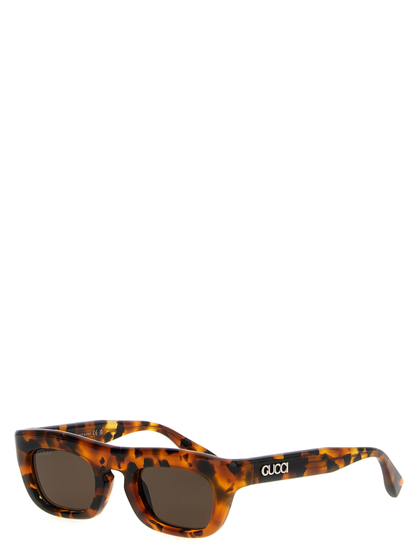 Brown acetate sunglasses-null