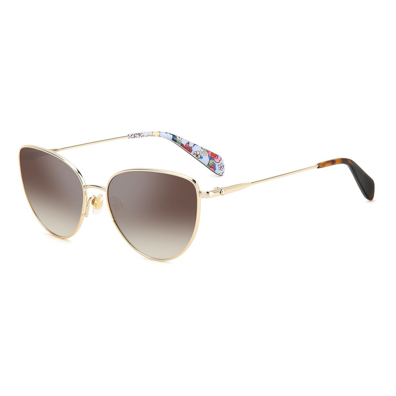 Gold metal sunglasses-null