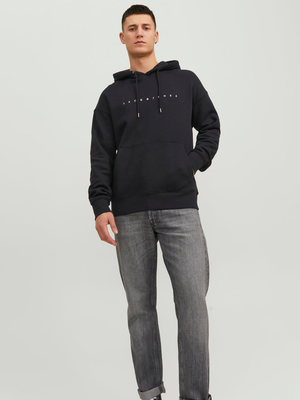 Jjestar sweat - black, Black, medium