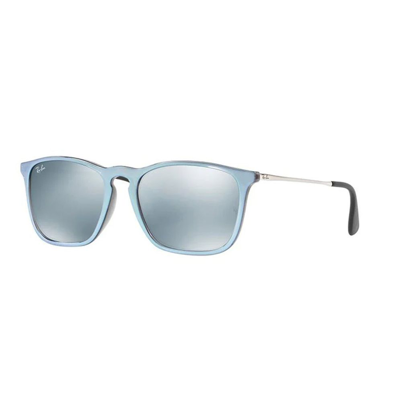 Blue injected sunglasses-null