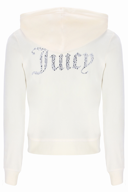 Mix crystal velour hoodie (cream) *set only-null