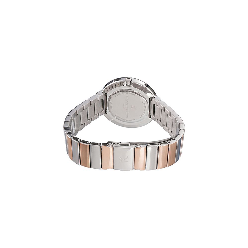 Multicolor stainless steel dress watch-null