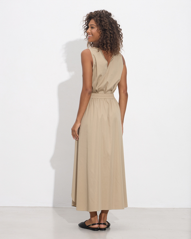 Skirt cotton split off-null