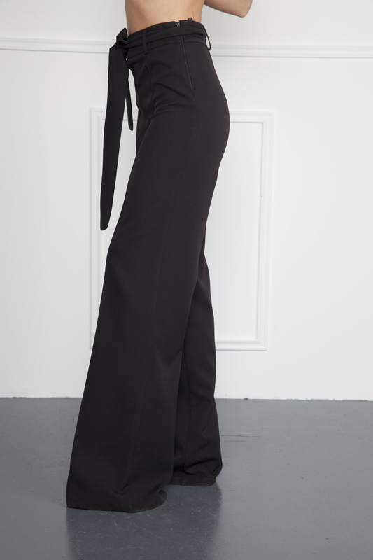 Trouser - black , xs-null