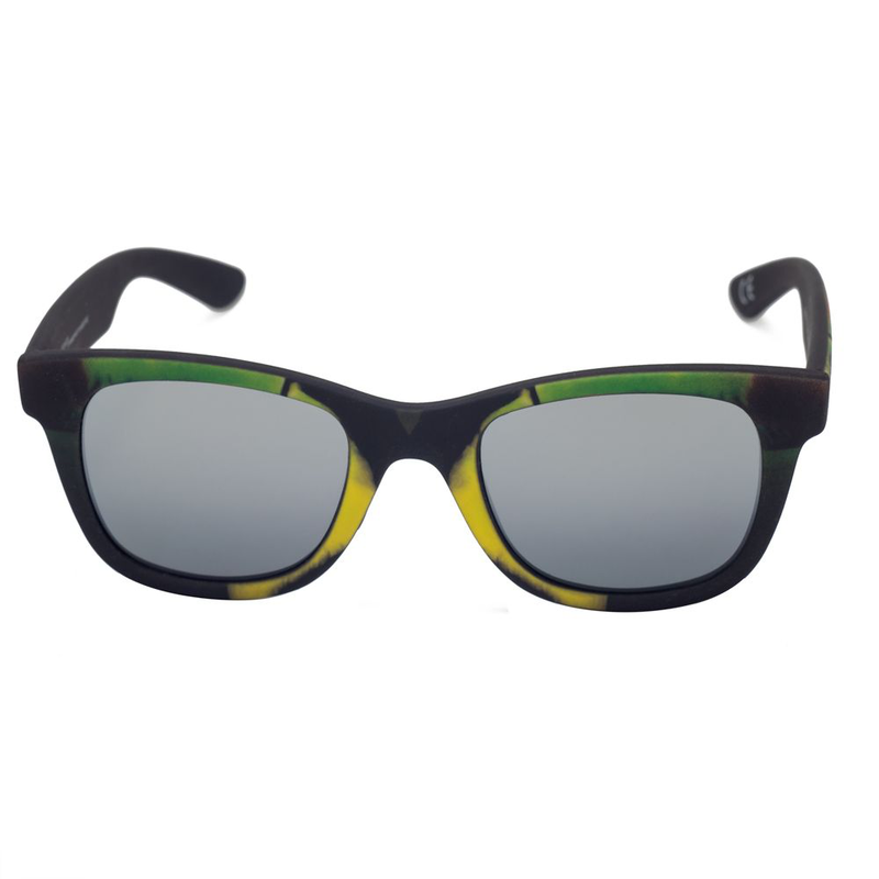 Bicolor acetate sunglasses-null