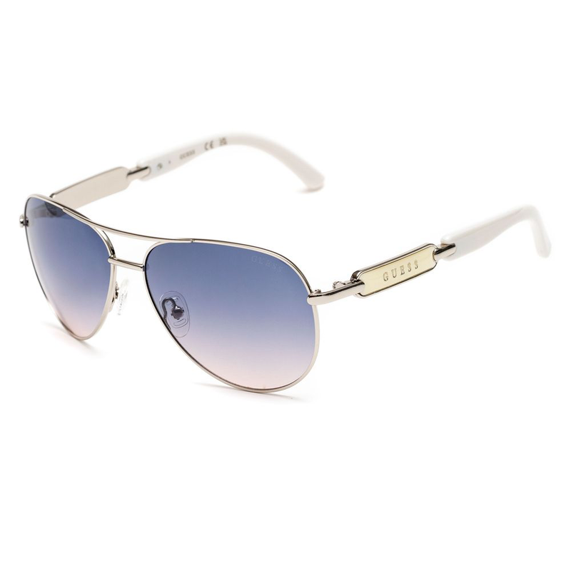 Gray metal sunglasses-null