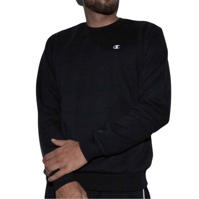 Champion men crewneck sweatshirt (219373)-black image number null