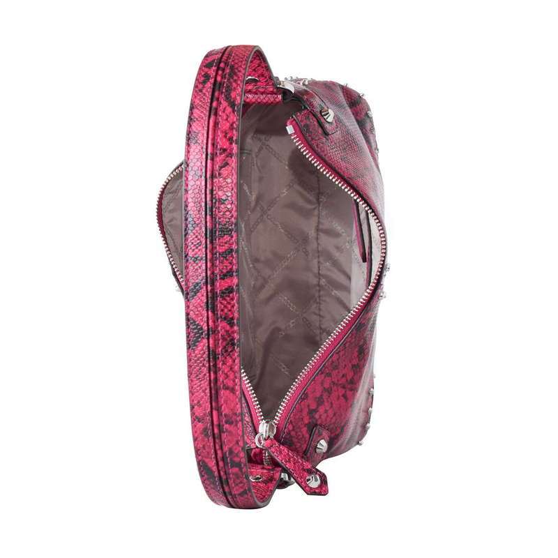 Multicolor leather shoulder bag-null