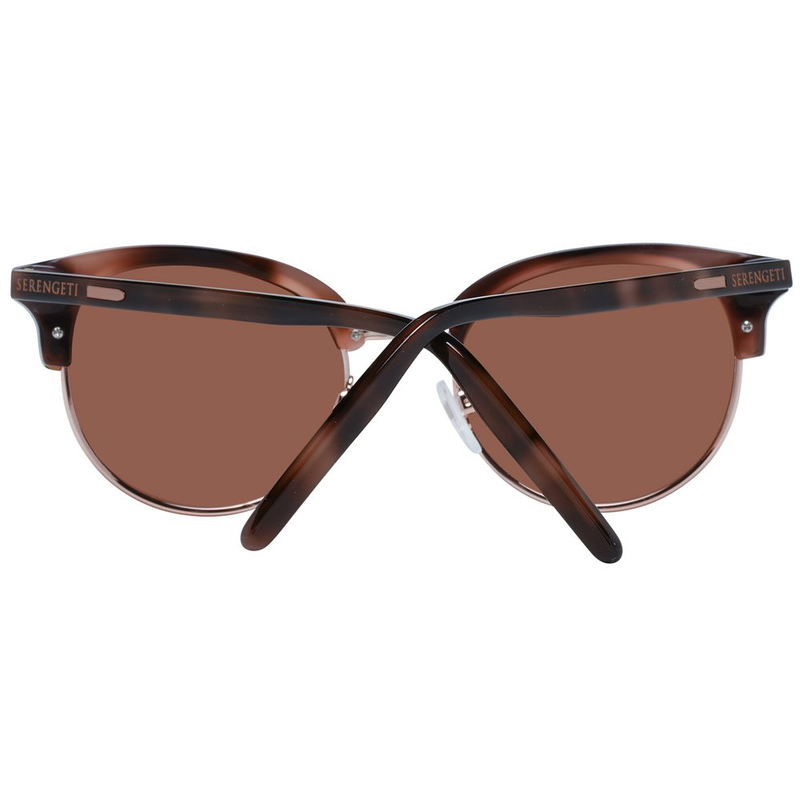 Brown acetate & metal sunglasses-null