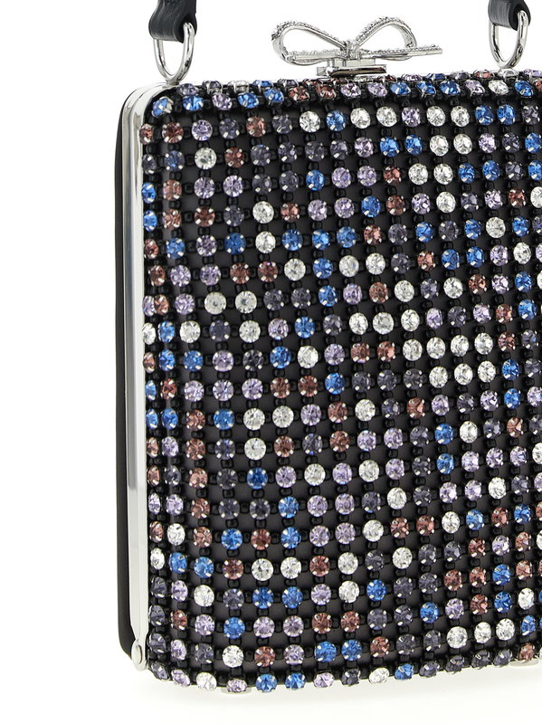 Multicolor polyester handbag-null