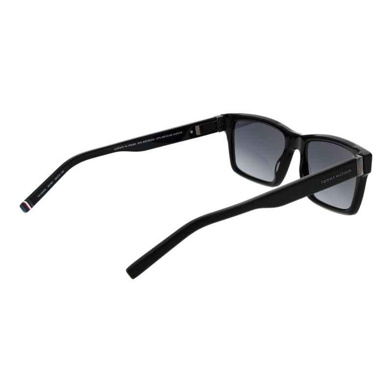 Black acetate sunglasses-null