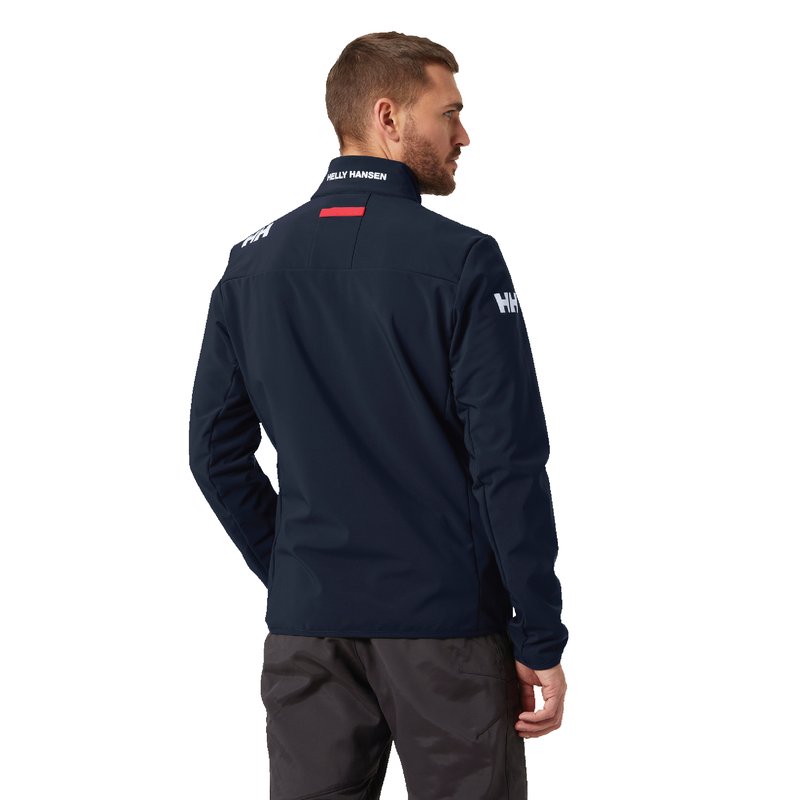 Mens crew softshell jacket 2.0 - ebony , l-null