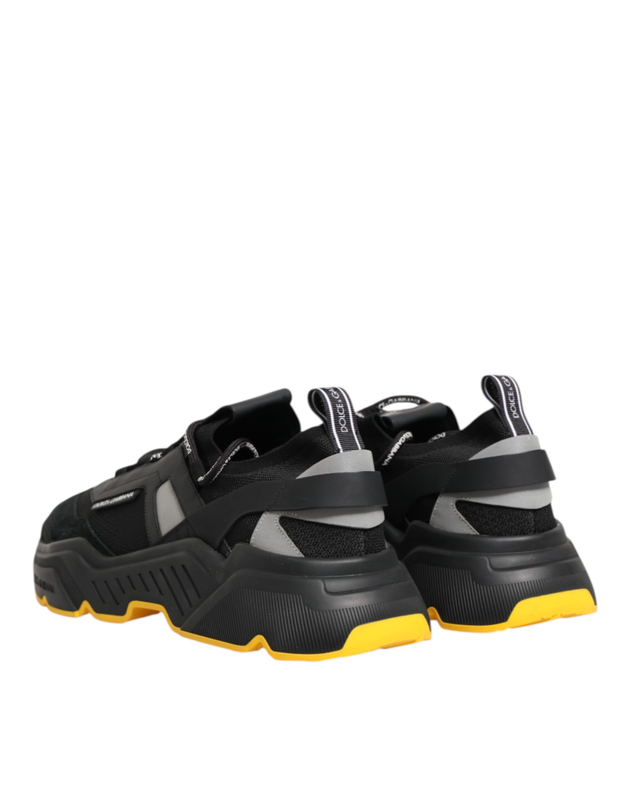 Black daymaster low top men sneakers shoes-null