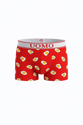 Childrens boxer shorts #075, Red, medium