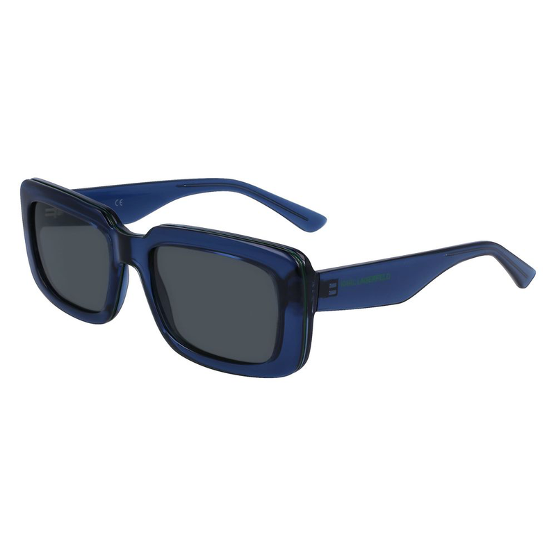 Blue injected sunglasses-null