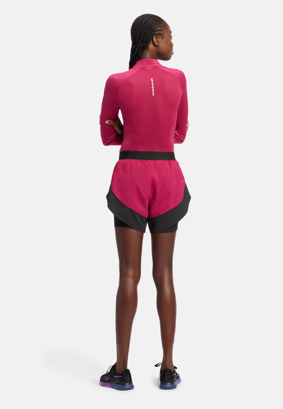 Reebok women's running 2 in 1 short-null