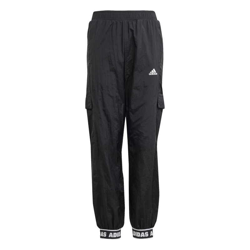 Adidas kids girls dance woven cargo tracksuit bottoms (in19 image number null
