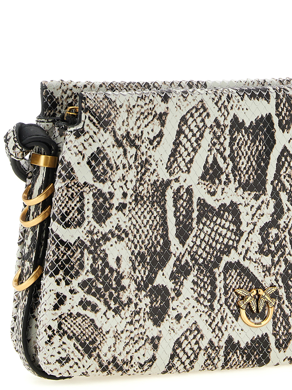 Multicolor cowhide crossbody bag-null
