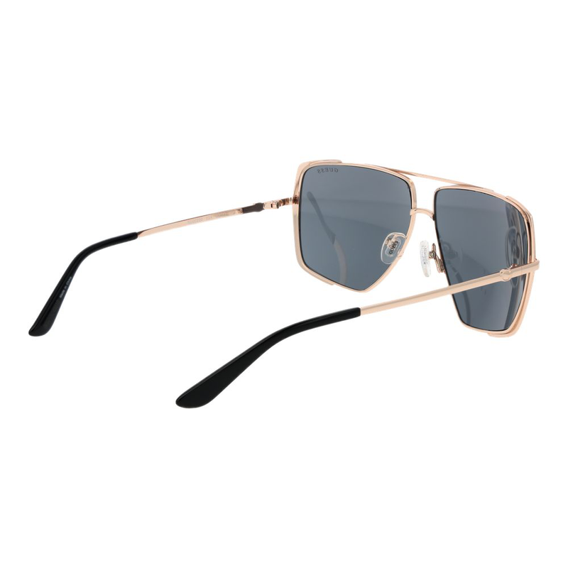 Rose gold metal sunglasses-null