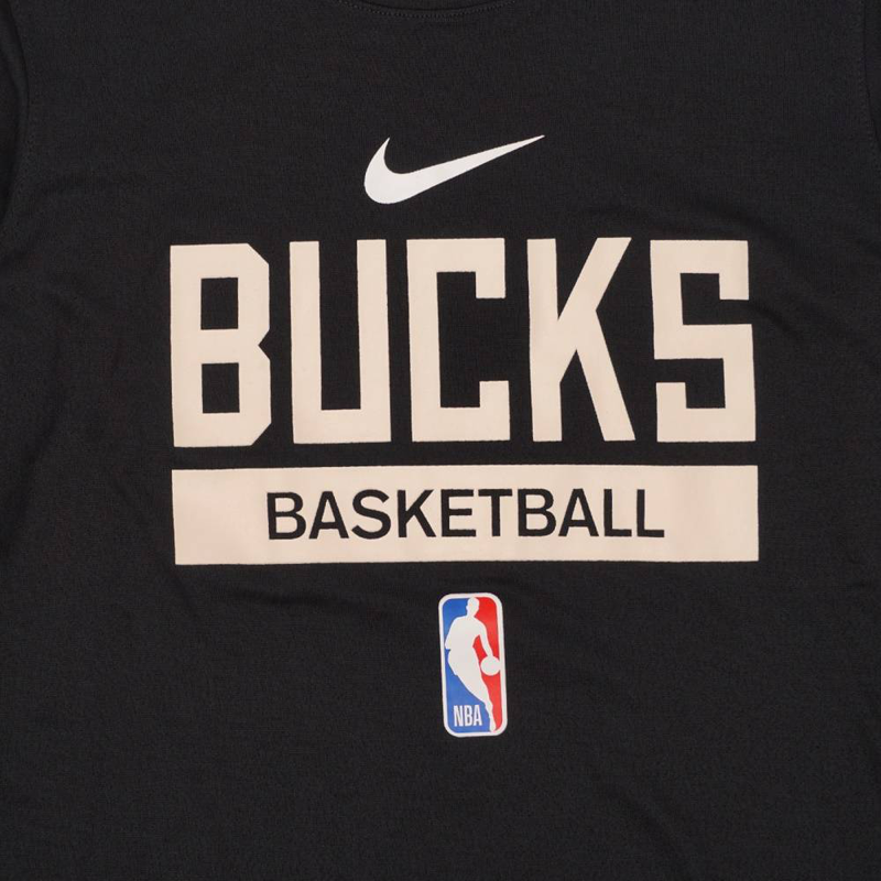 Nba milwaukee bucks practice long-sleeve t-shirt-null