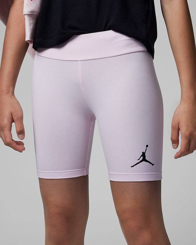 Girls essential bike short-null