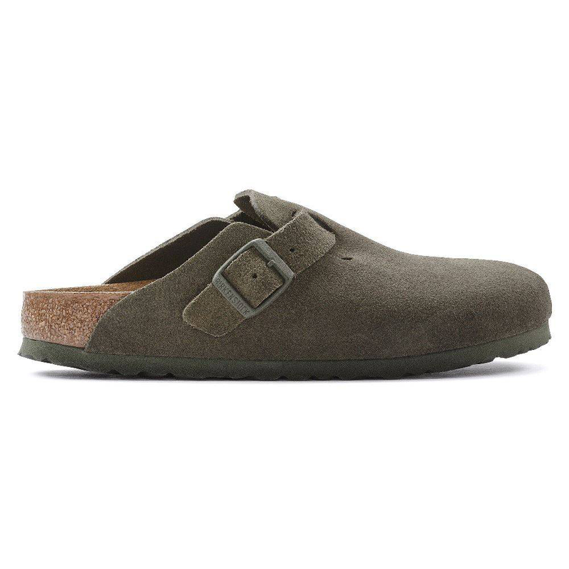 Birkenstock boston suede leather narrow-null