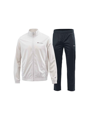 Champion men tracksuit, Silver, medium