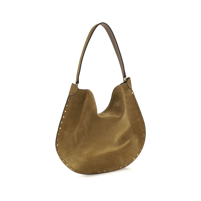 Brown calf leather bos taurus shoulder bag-null