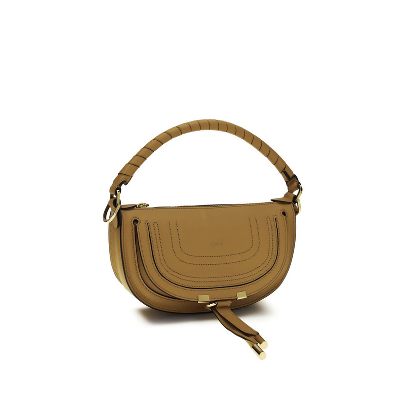 Brown calf leather bos taurus shoulder bag-null