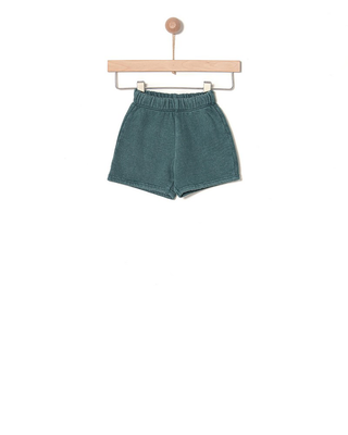 Σορτς modal medium green vintage wash