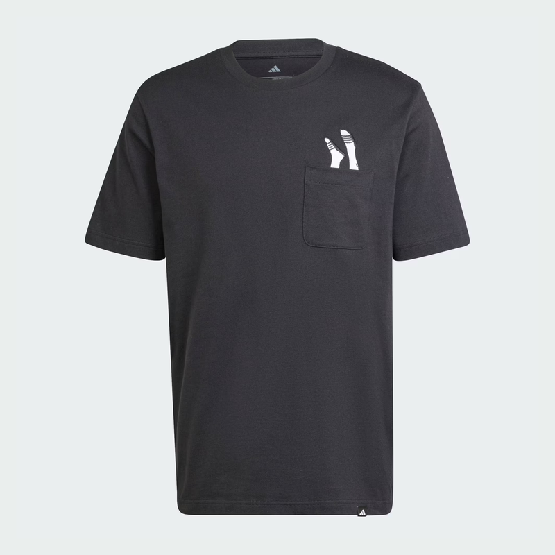 Adidas lounge slides graphic pocket tee jc5283-null