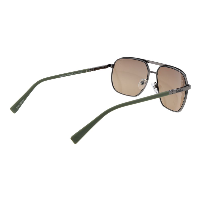 Gray metal sunglasses-null